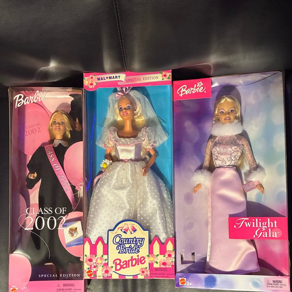 Vintage Barbie Bundle | 1994 Country Bride | 02 Class Grad | 03 Twilight Gala